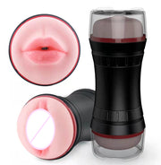 2 In 1 Silicone Sex Toys Masturbation Cup