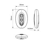 Kegel ball with electric shock function