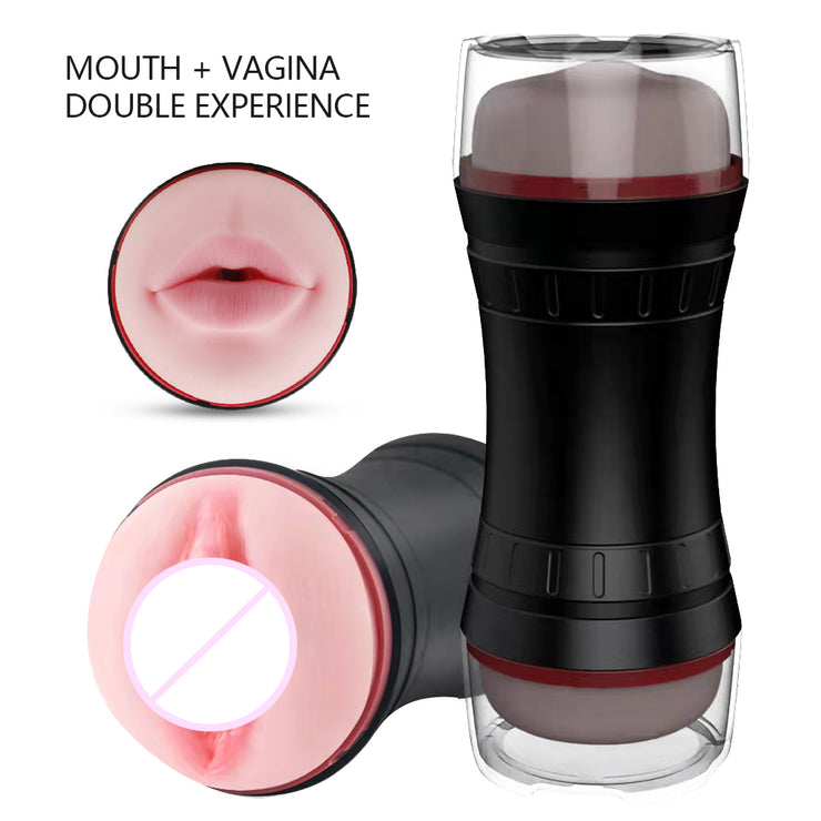 2 In 1 Silicone Sex Toys Masturbation Cup