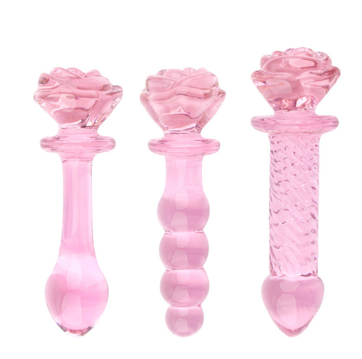 Pink Crystal Anal Plug