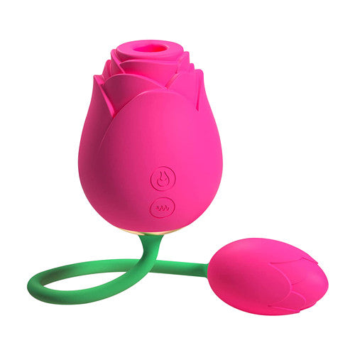 Rose Vibrator with Stem