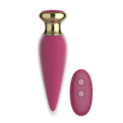 Silicone Anal Plug USB chargeable vibrator Mobile APP