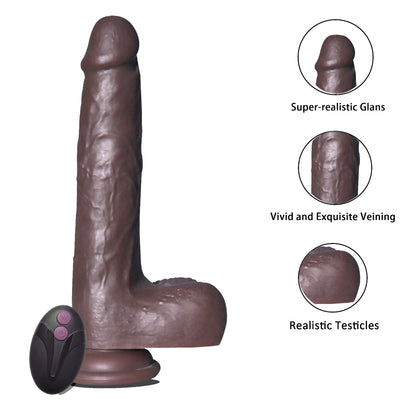 Electric dildo with wireless remote control