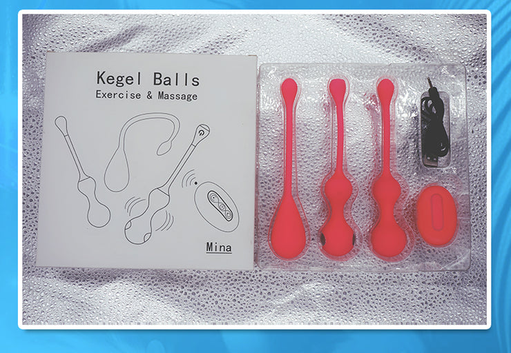 Kegel ball with electric shock function