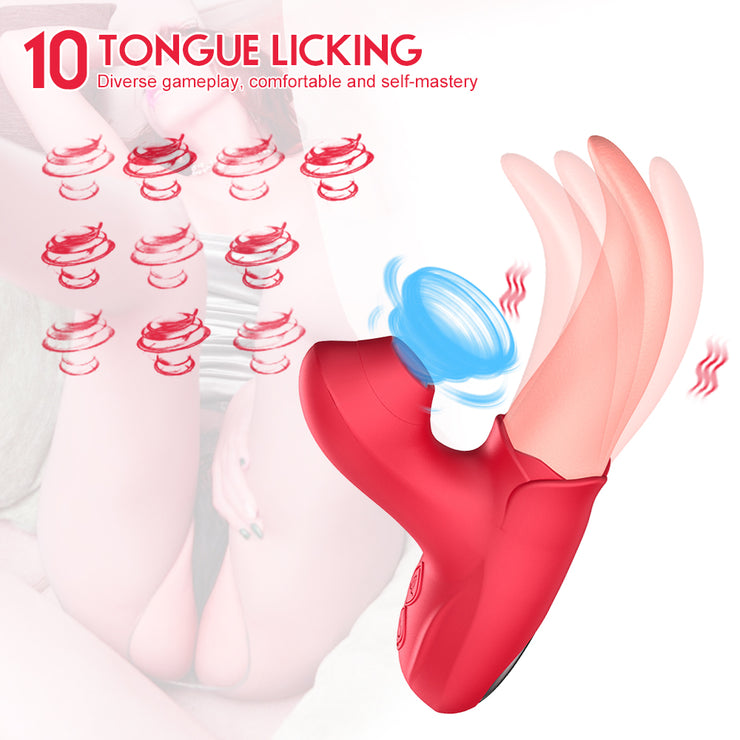 New fashion the 3rd tongue vibrator sex toys