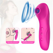 Rechargeable womens mini suction vibrator for sex