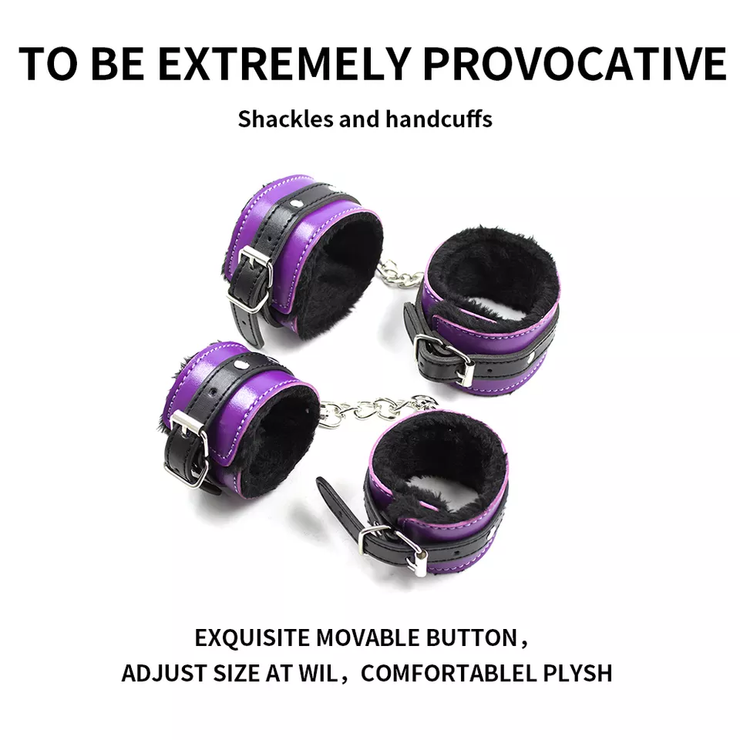 8 Piece Sexuels Bondage Gear for Couples