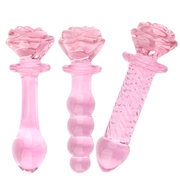 Pink Crystal Anal Plug