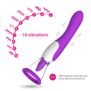 Clit Tongue Sucking Massage Vibrator