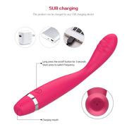 USB Rechargeable G spot Vibrator