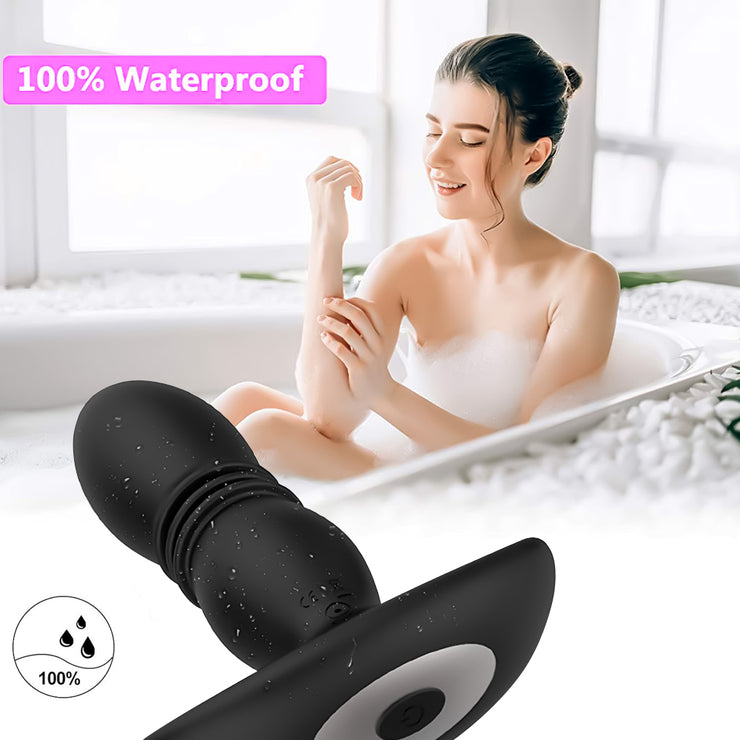 Wireless Remote Control Silicone Anal Plug Toy