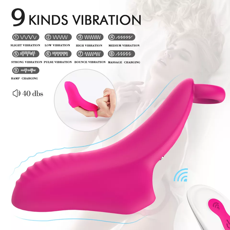 Remote Control G spot Finger Vibrator