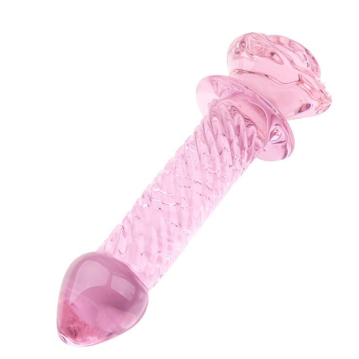 Pink Crystal Anal Plug