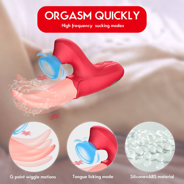 New fashion the 3rd tongue vibrator sex toys