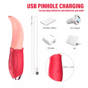 USB Rechargeable Tongue Vibrator