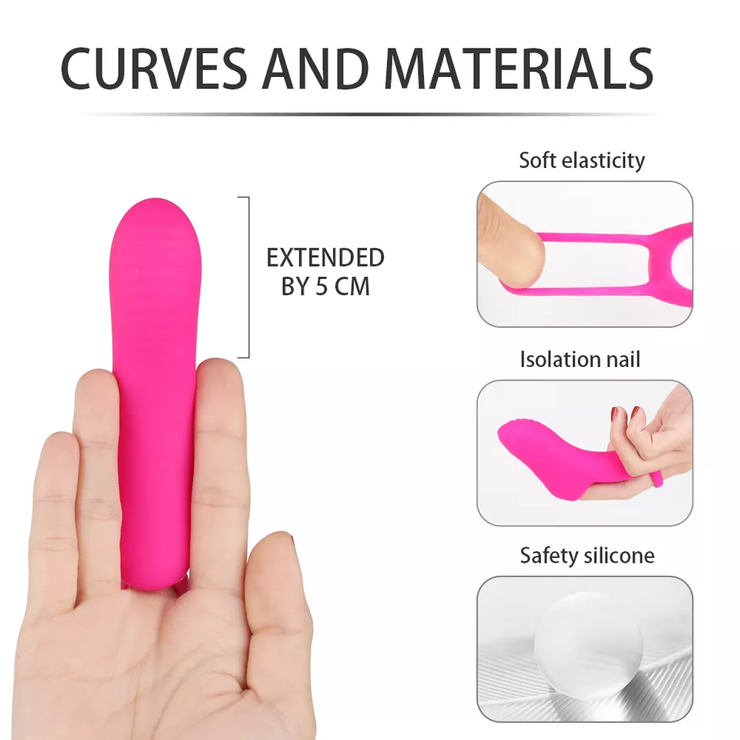 Remote Control G spot Finger Vibrator