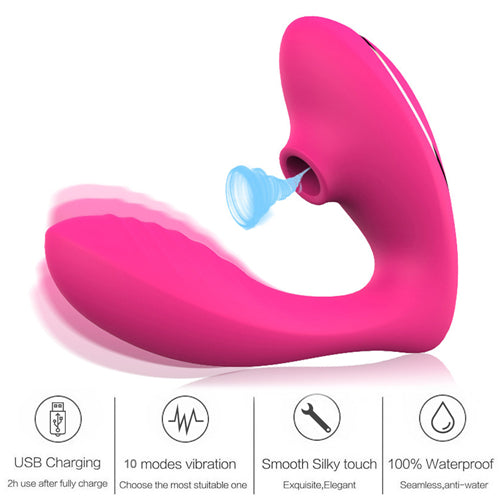 G Spot Clit Sucking Vibrator