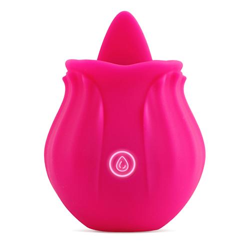 Licking Tongue Rose Toy Vibrator