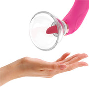 Sucking+ Licking Clitoral Stimulator Vibrator Toy