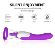 Clit Tongue Sucking Massage Vibrator