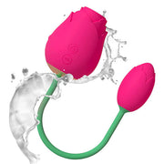 Rose Vibrator with Stem