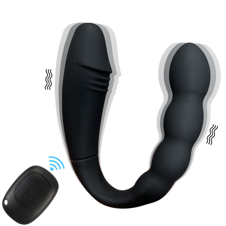 U-shaped vibrator for couple