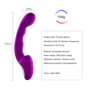 Fast shipping clitoris double head functions dildo Vibrator